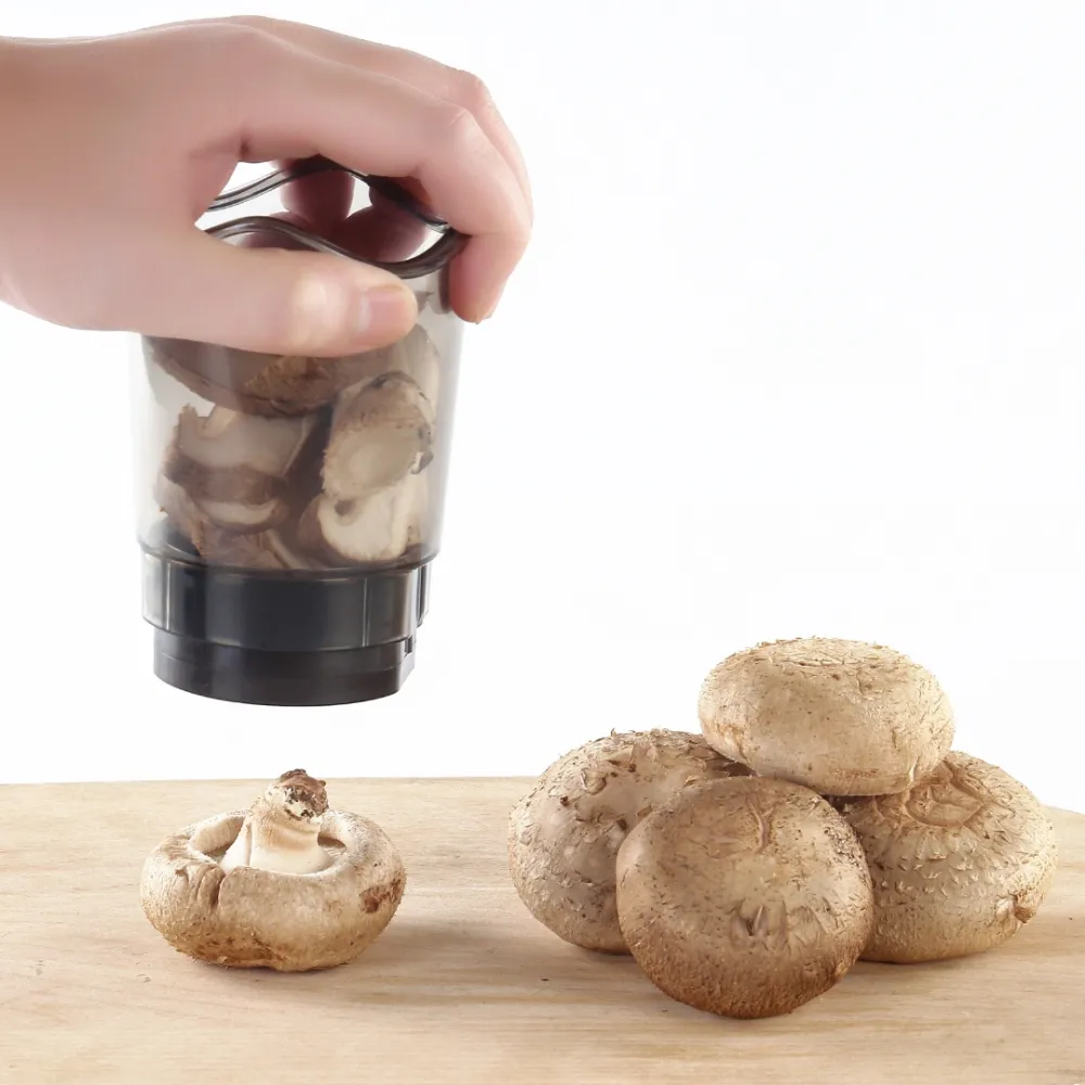 Portable fruit slicer cup