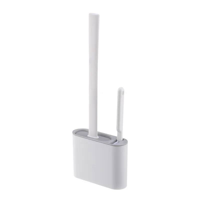 Wall-Mounted Toilet Brush Set
