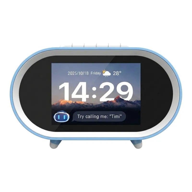 Smart Desktop Alarm Clock & Voice Assistant