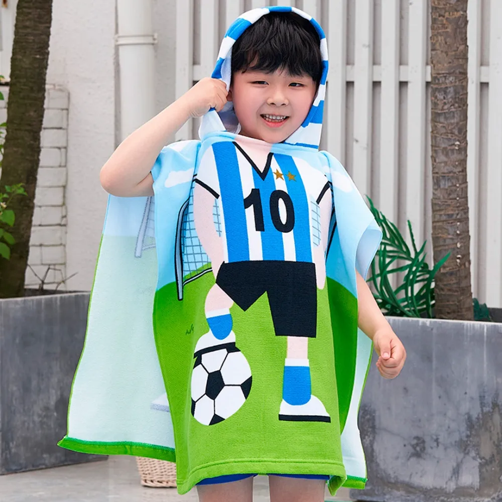 childrens beach poncho towel