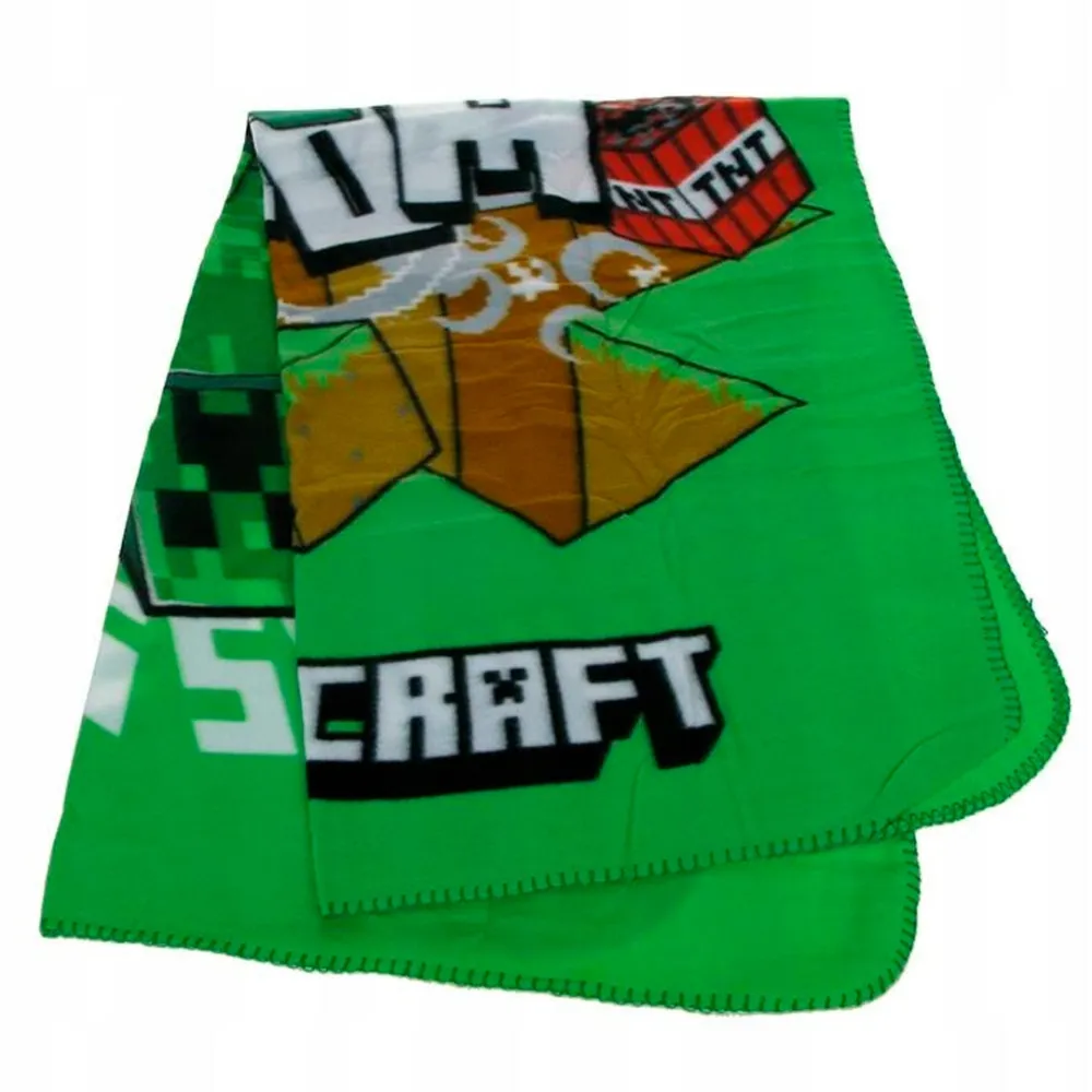 Fleece blanket Minecraft