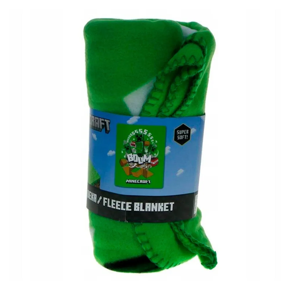 Fleece blanket Minecraft
