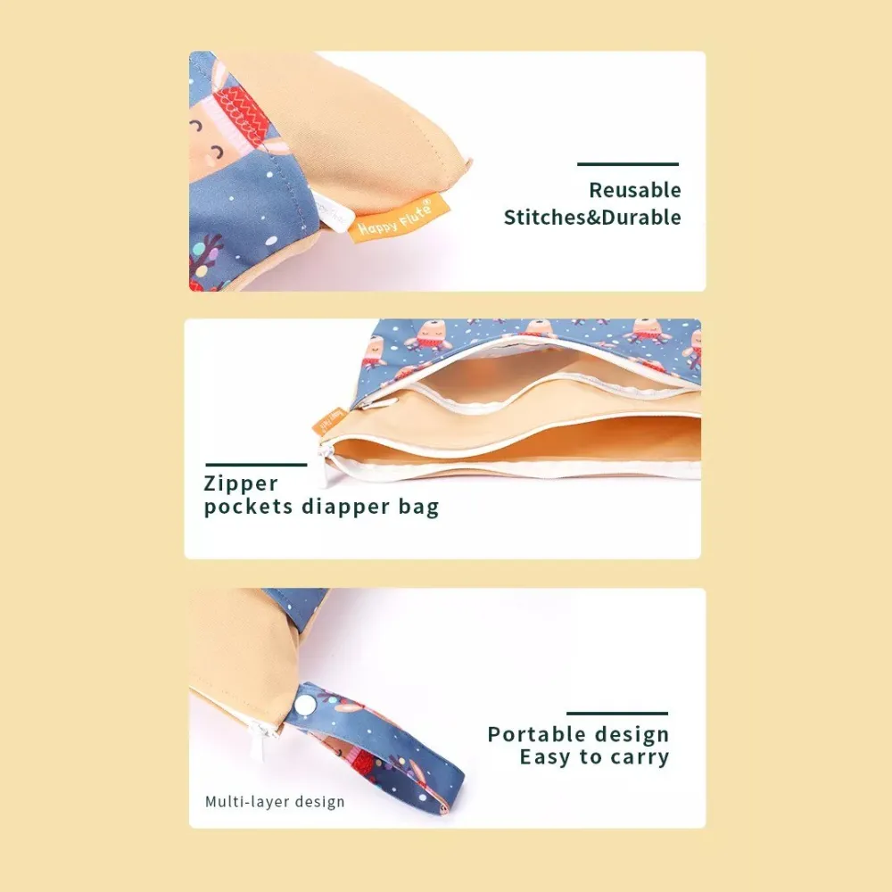 Double Pocket Diaper Bag