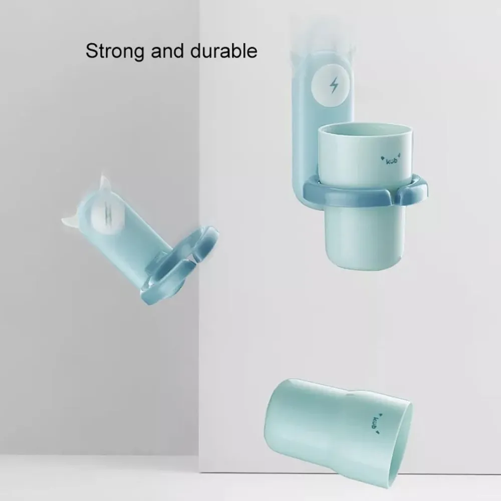 toothbrush holder and glass