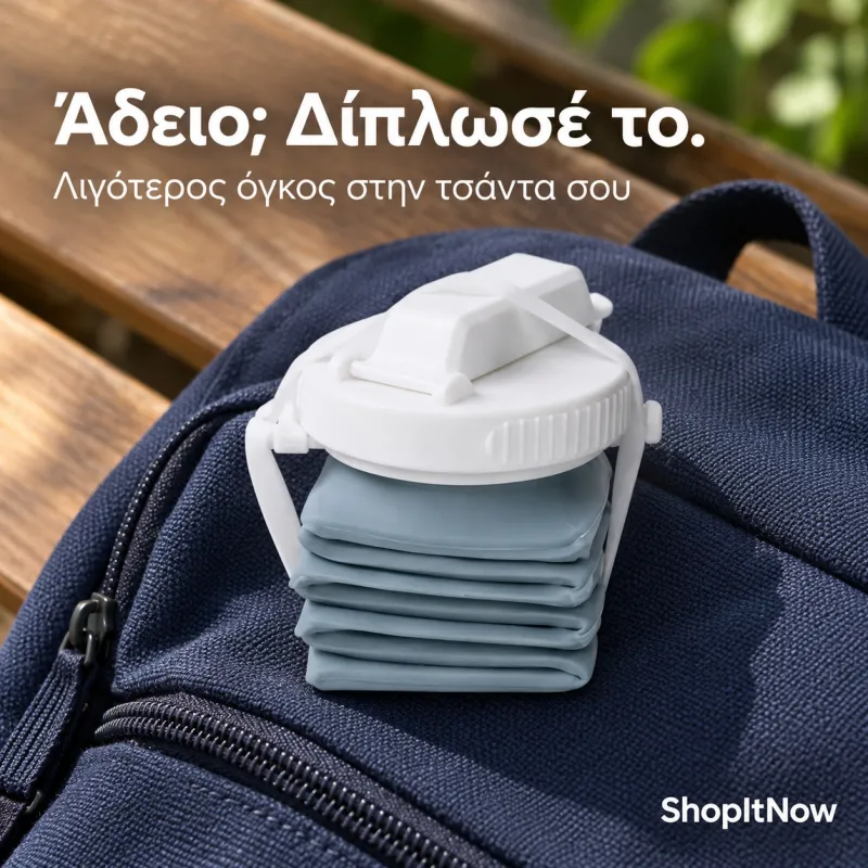 Πτυσσόμενο μπουκάλι νερού