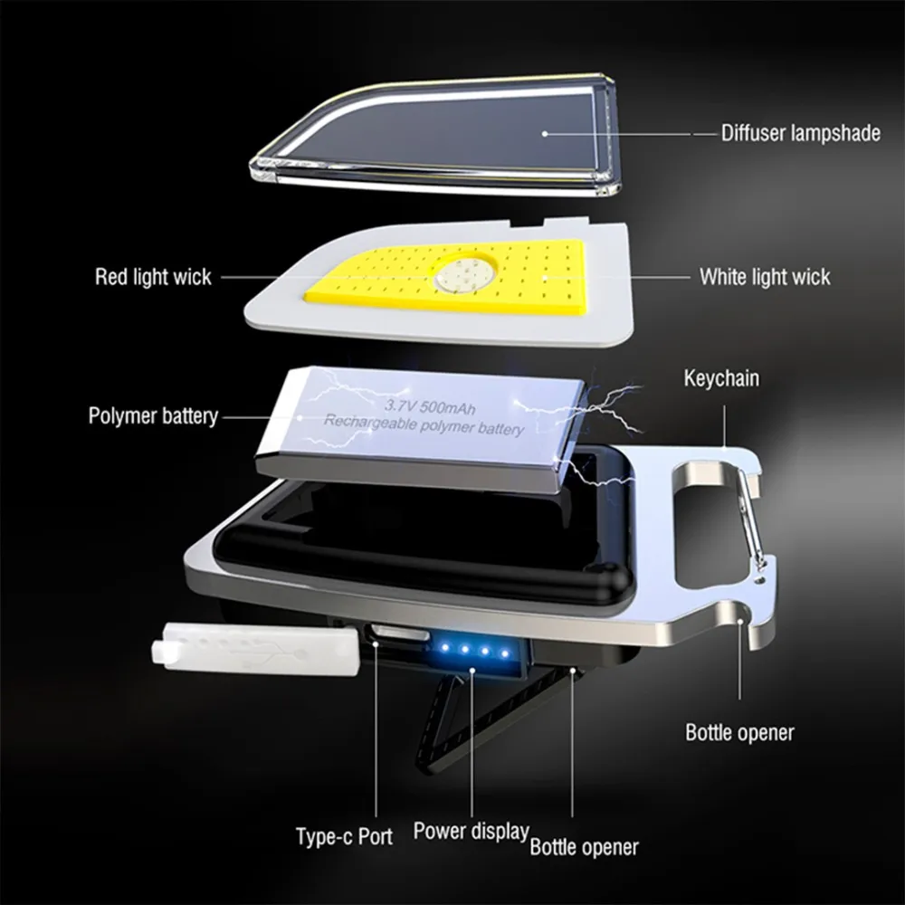 led key ring flashlight