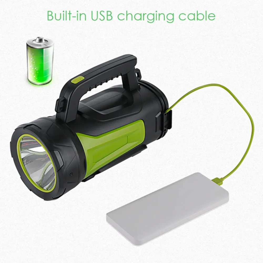 3600mah LED Flashlight with Powerbank