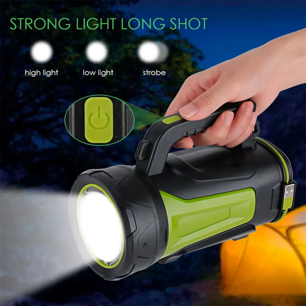 3600mah LED Flashlight with Powerbank