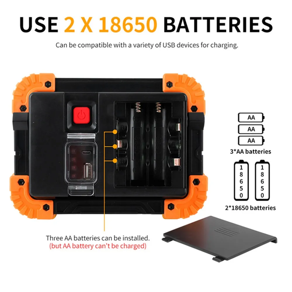 Outdoor Multifunction Rechargeable LED Light