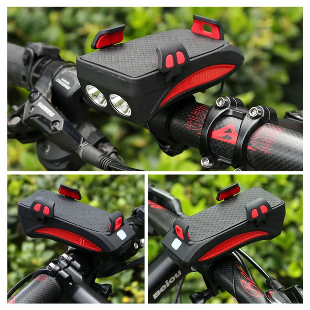 Light and mobile stand for bike