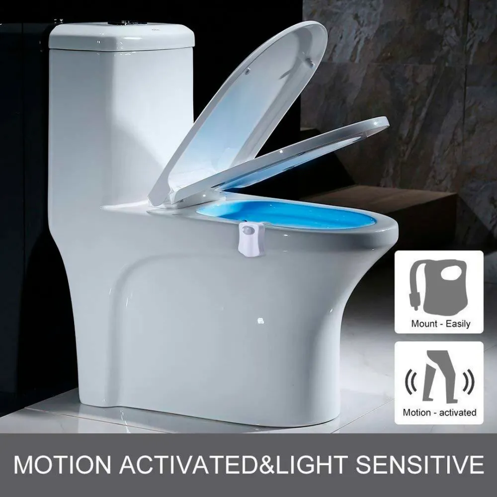 Motion Sensor Night Toilet Light