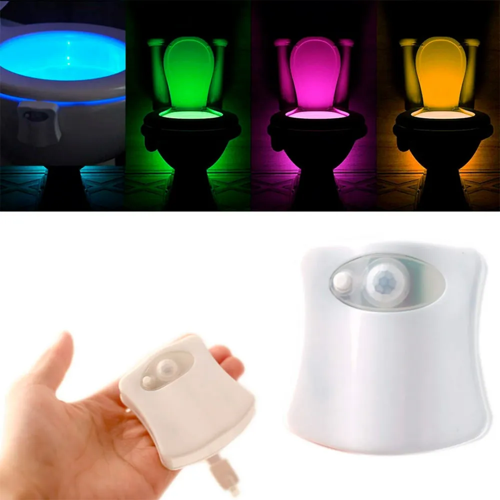 Motion Sensor Night Toilet Light