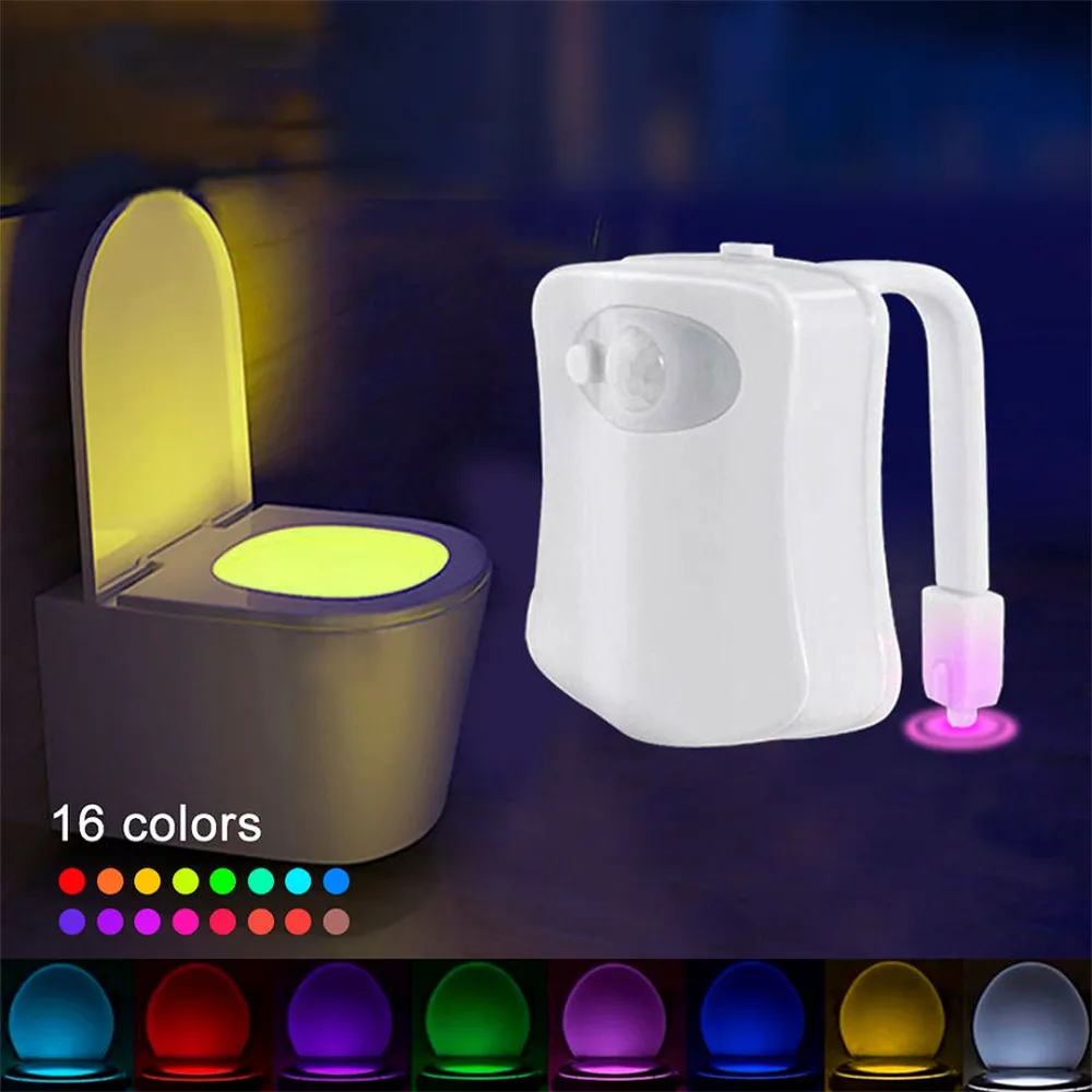 Motion Sensor Night Toilet Light
