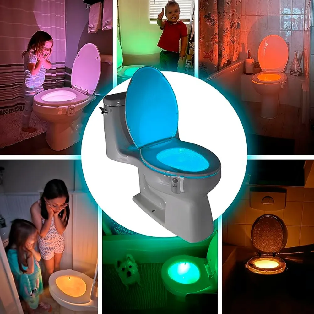 Motion Sensor Night Toilet Light
