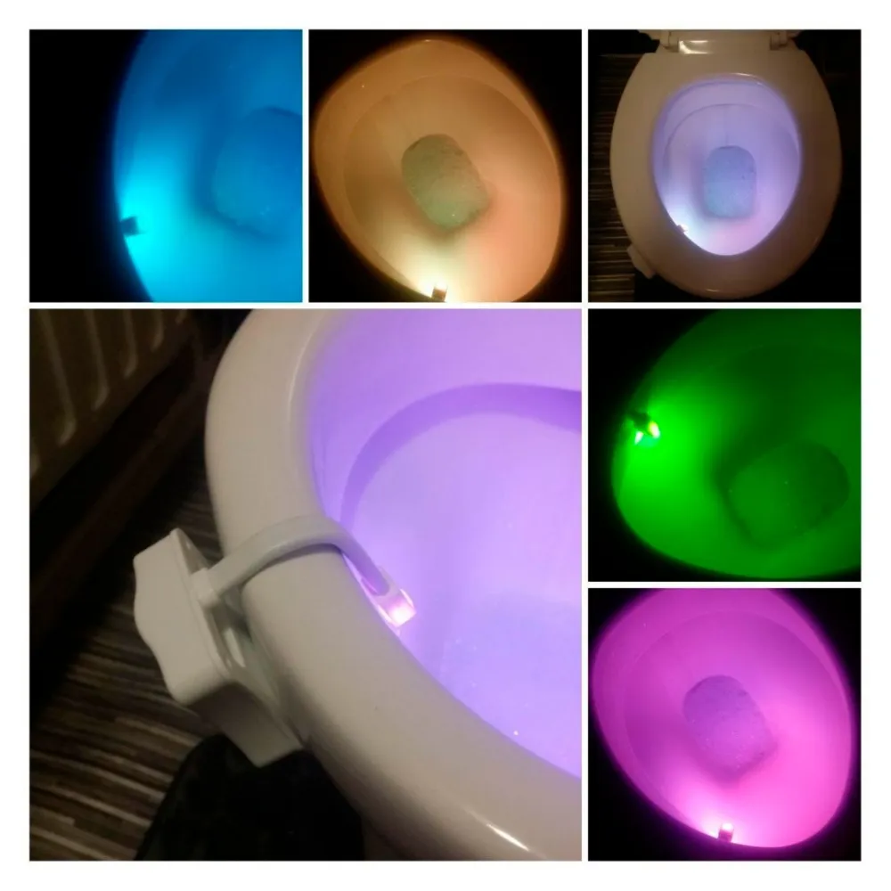 Motion Sensor Night Toilet Light