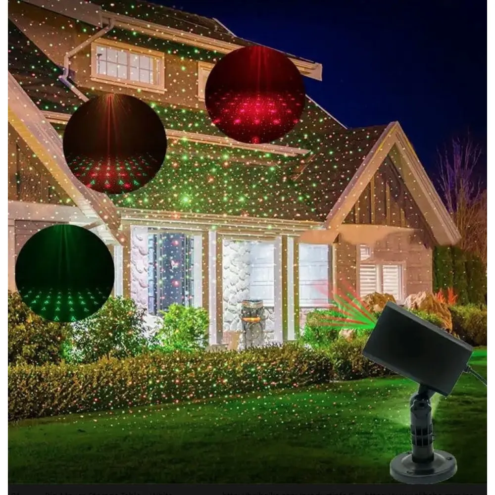 Waterproof Outdoor Christmas Laser Projector