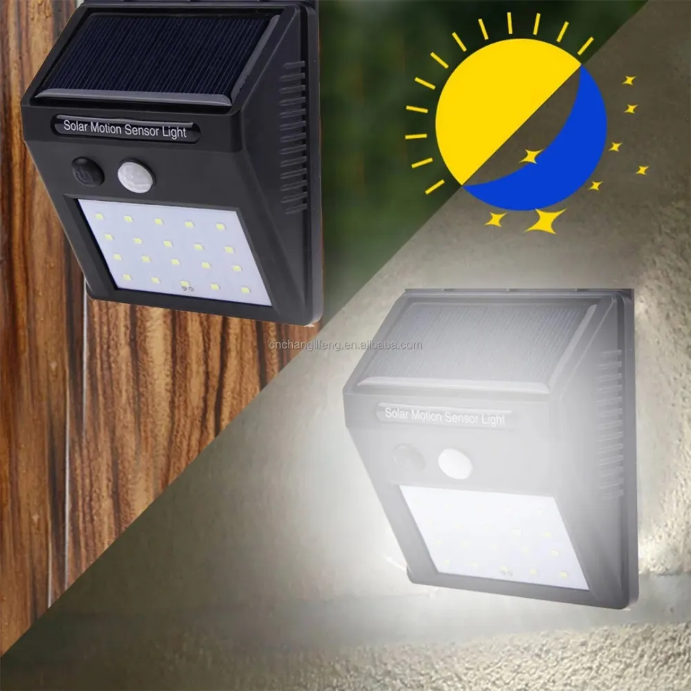 Sensor Outdoor Waterproof Solar Lamp