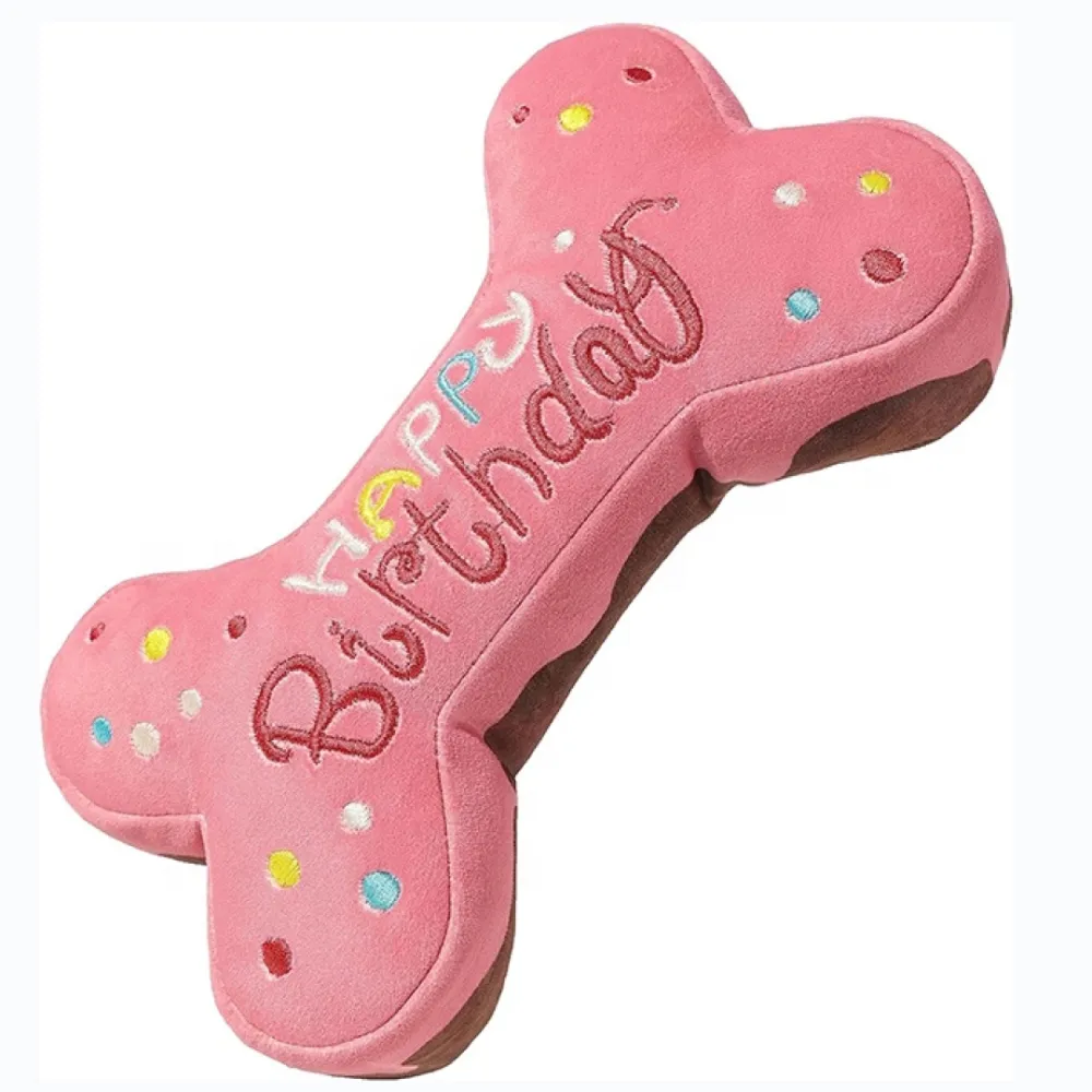 Dog Birthday Bone Toy