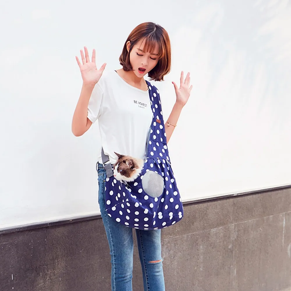 Adjustable bag for cat/dog transport