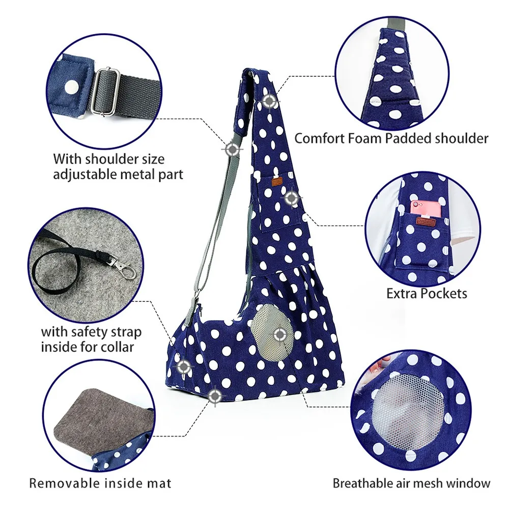 Adjustable bag for cat/dog transport