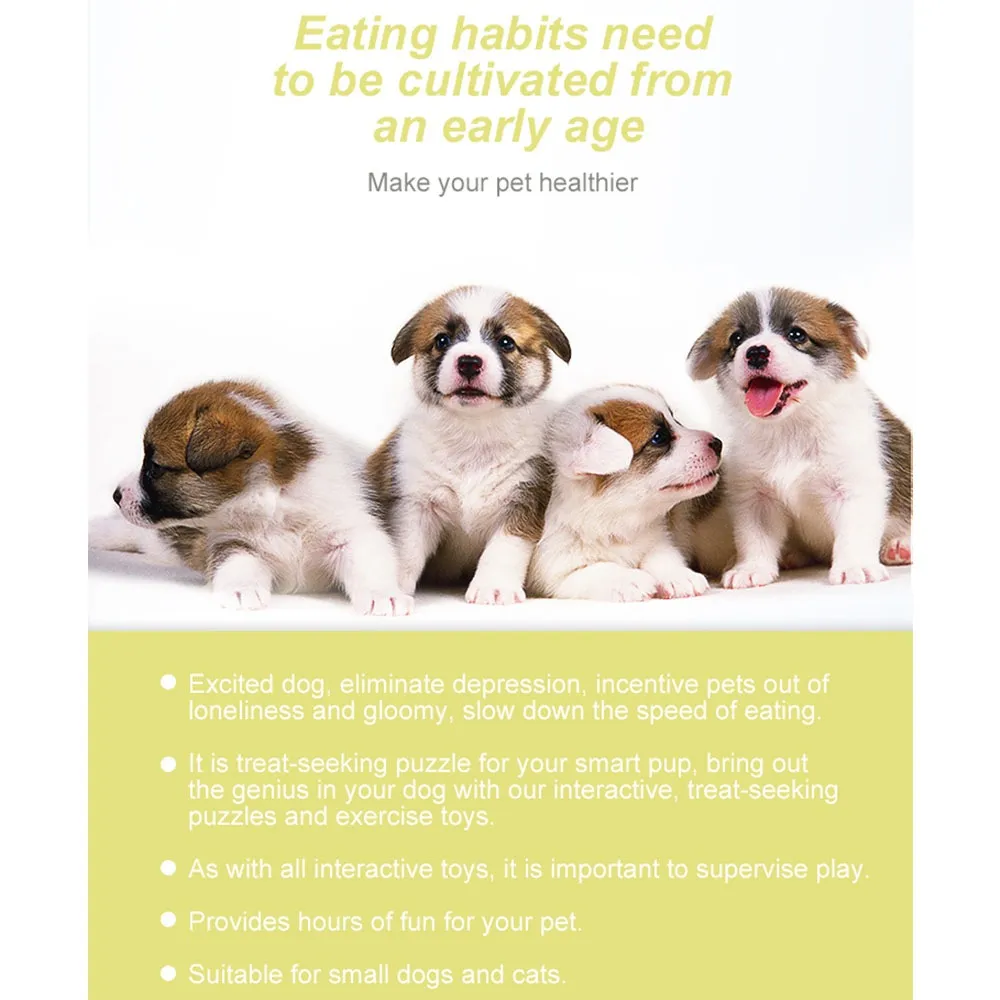 dog feeder for slow consumption