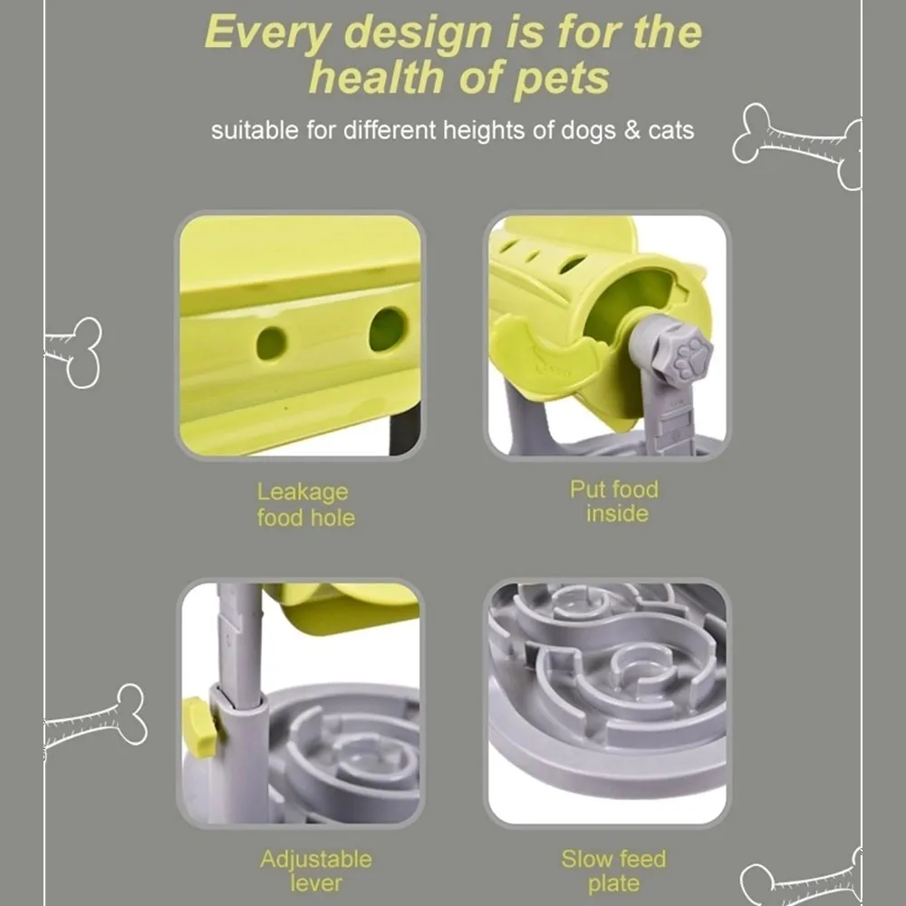 dog feeder for slow consumption