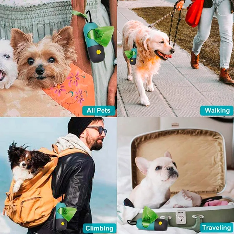 fecal bag pouch and lens