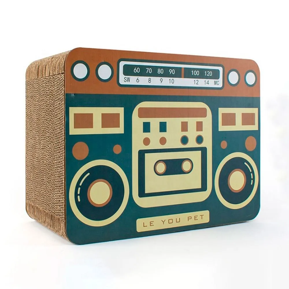 retro radio cat house