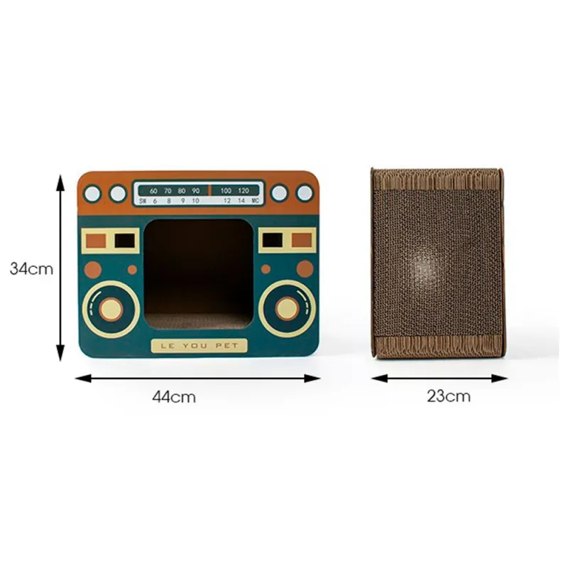 retro radio cat house
