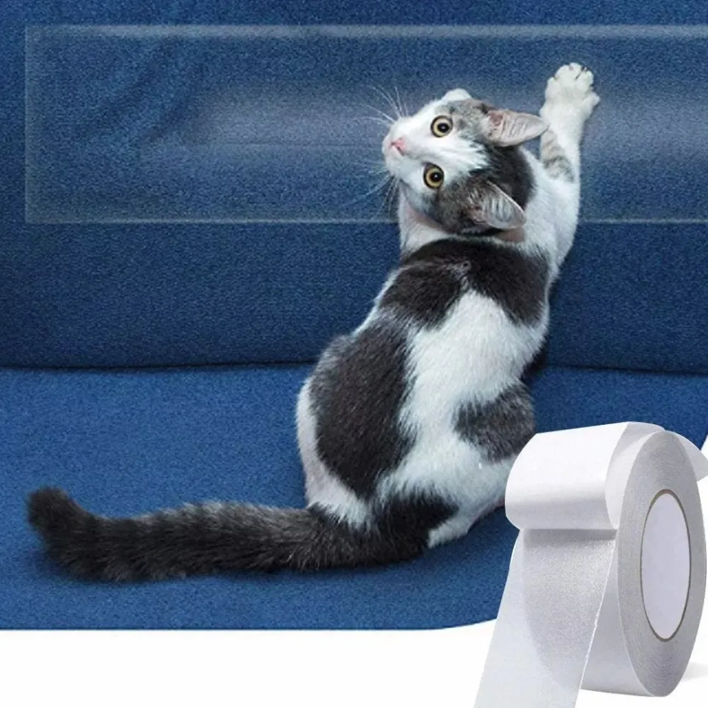 Cat scratch deterrent cat scratch tape