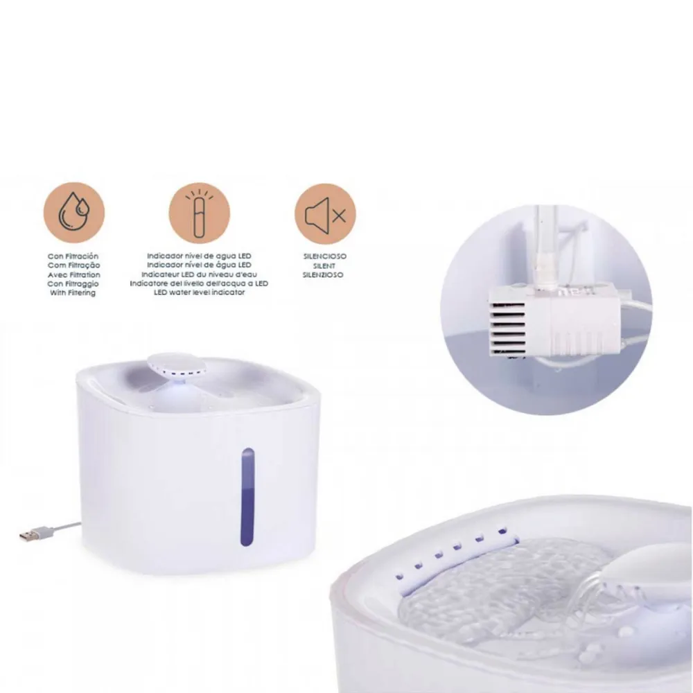 Water fountain for pets 3l