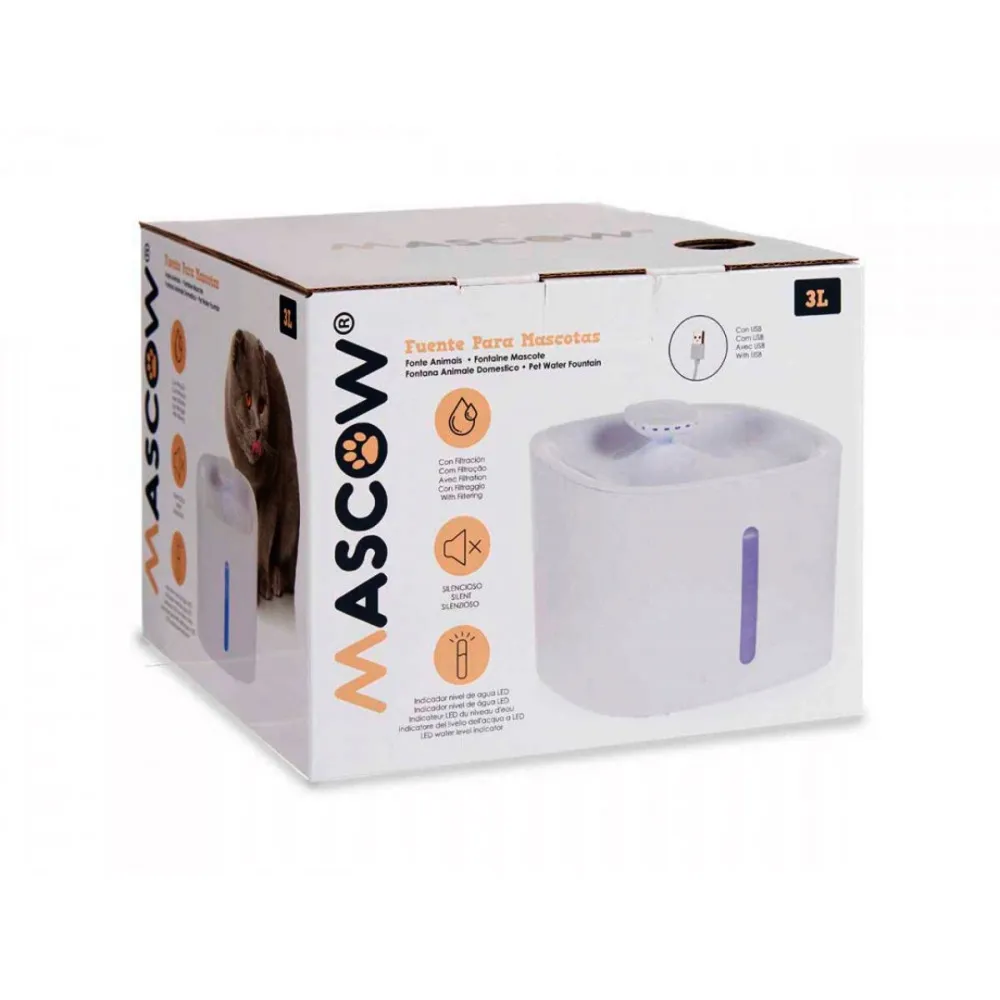 Water fountain for pets 3l