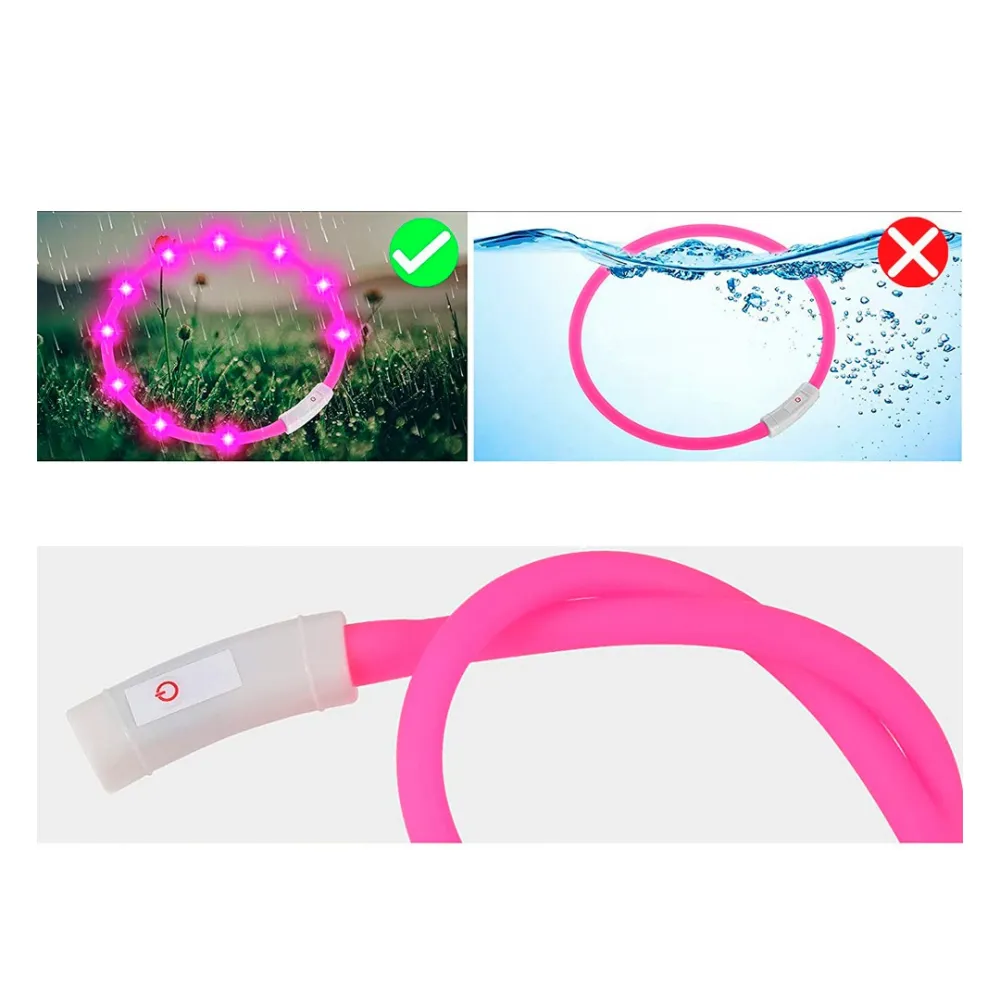 pet collar with LED light