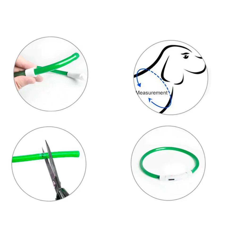 pet collar with LED light