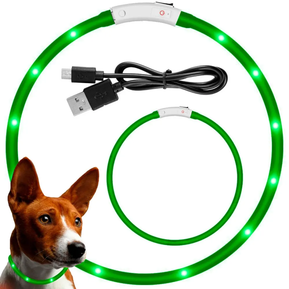 pet collar with LED light