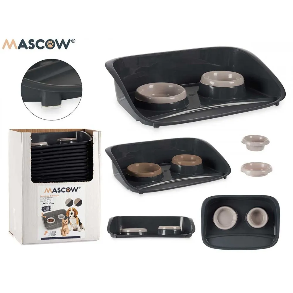 water & food container for pets