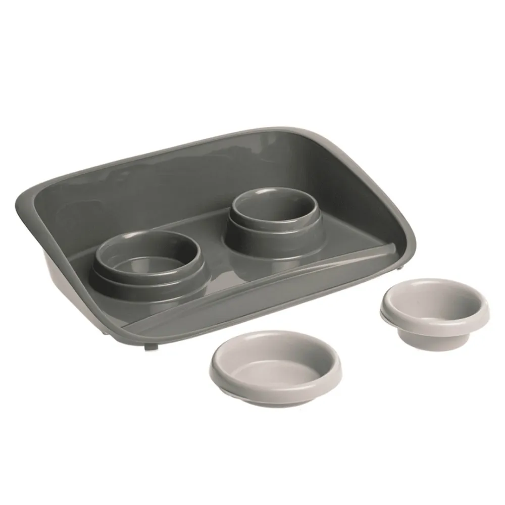 water & food container for pets