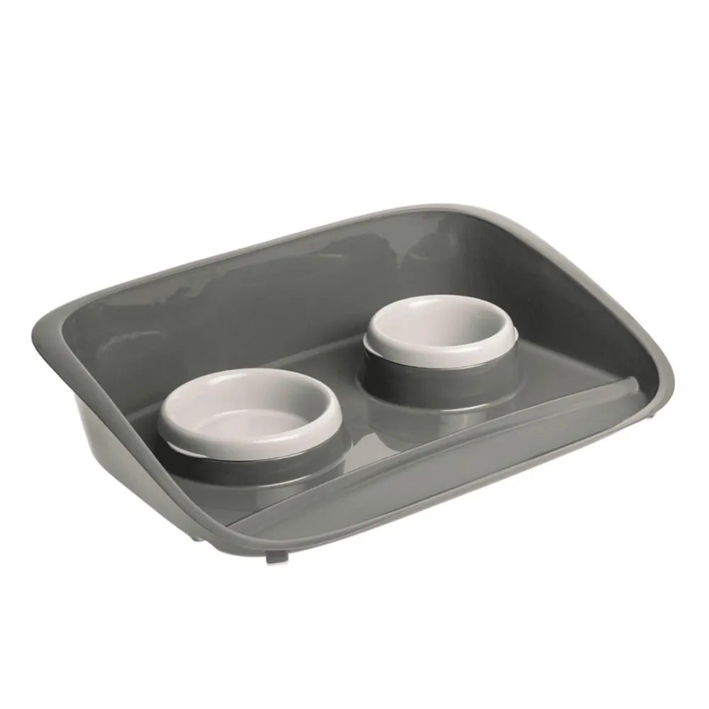 water & food container for pets