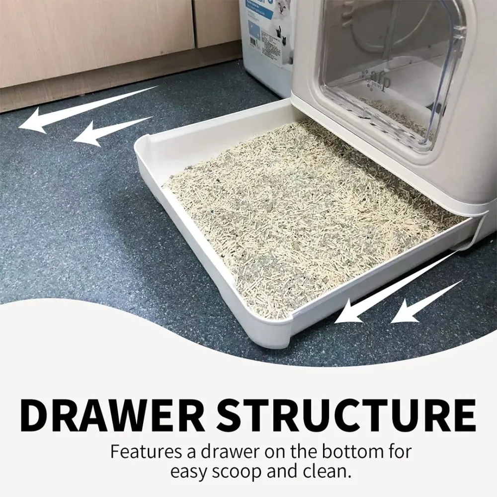 folding cat litter box