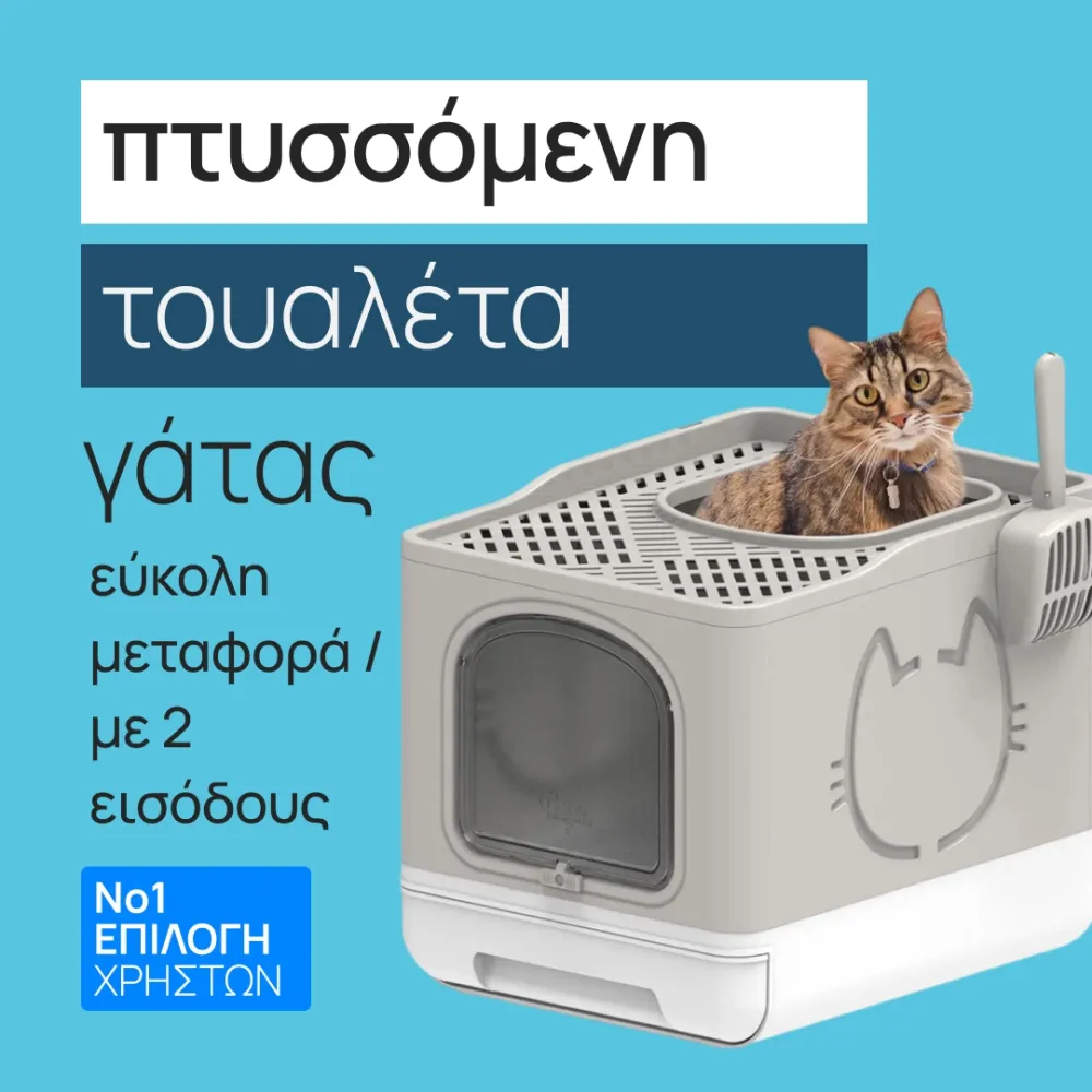 folding cat litter box