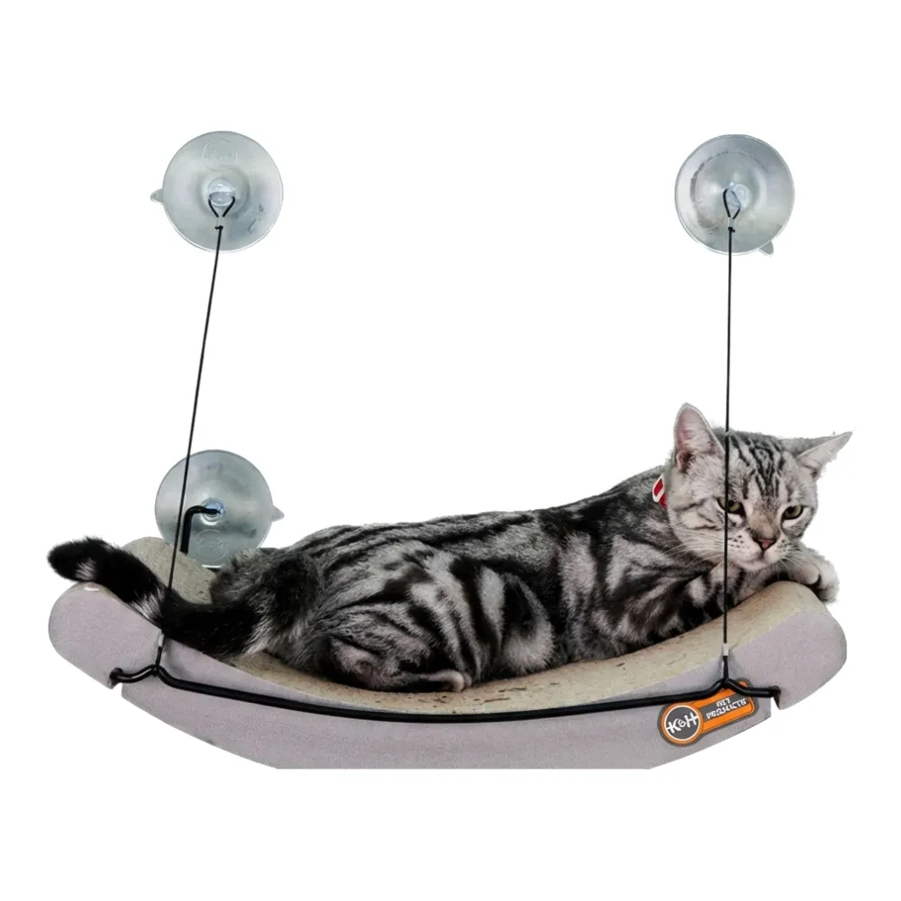 ξαπλώστρα - ξύστρα παραθύρου γάτας