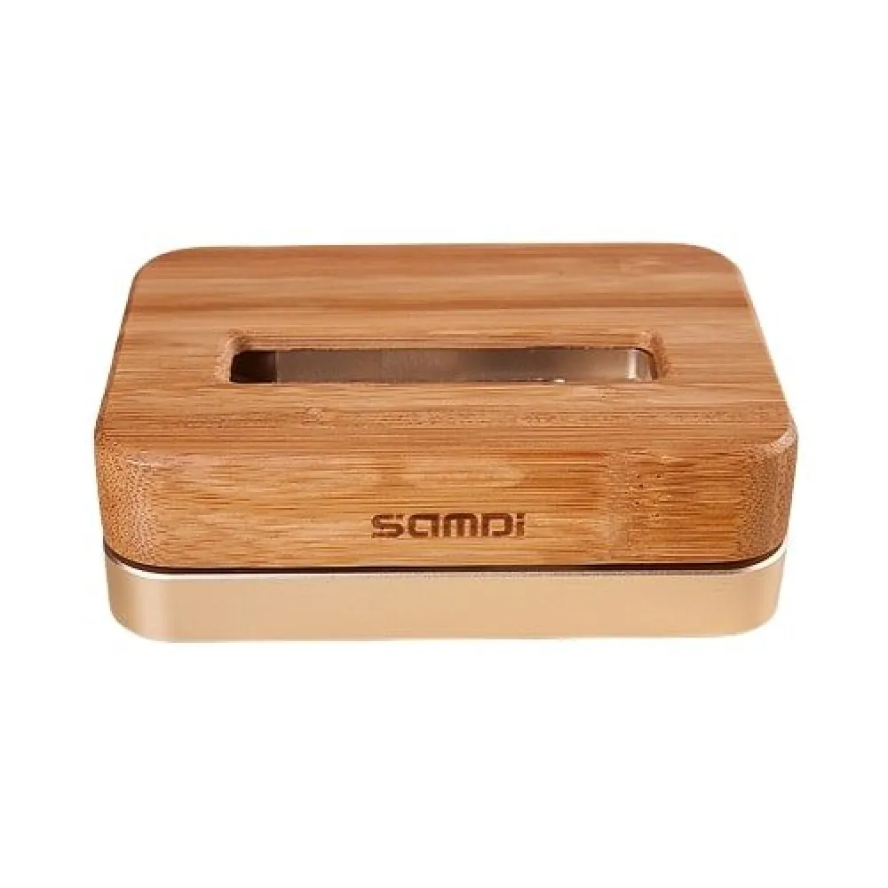 wooden iphone stand for charging