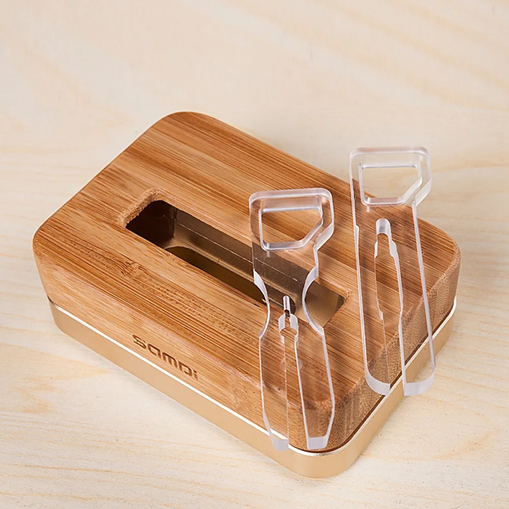 wooden iphone stand for charging