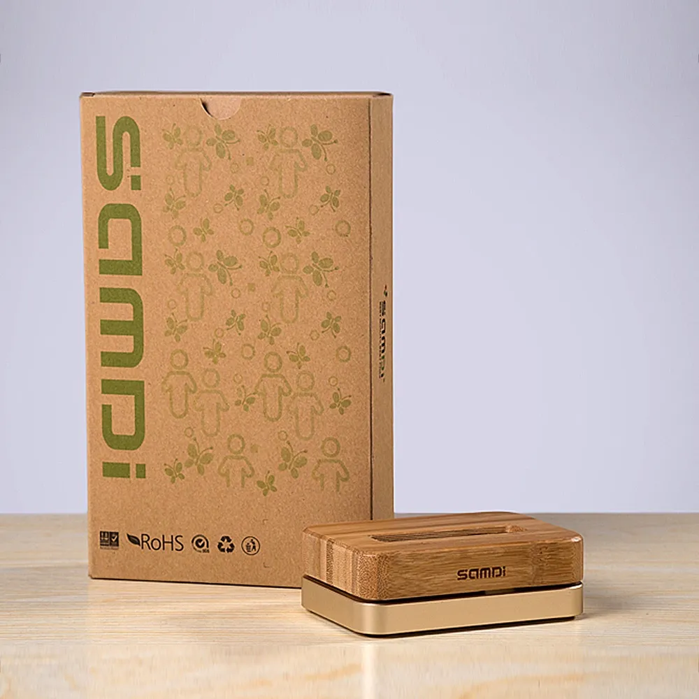 wooden iphone stand for charging