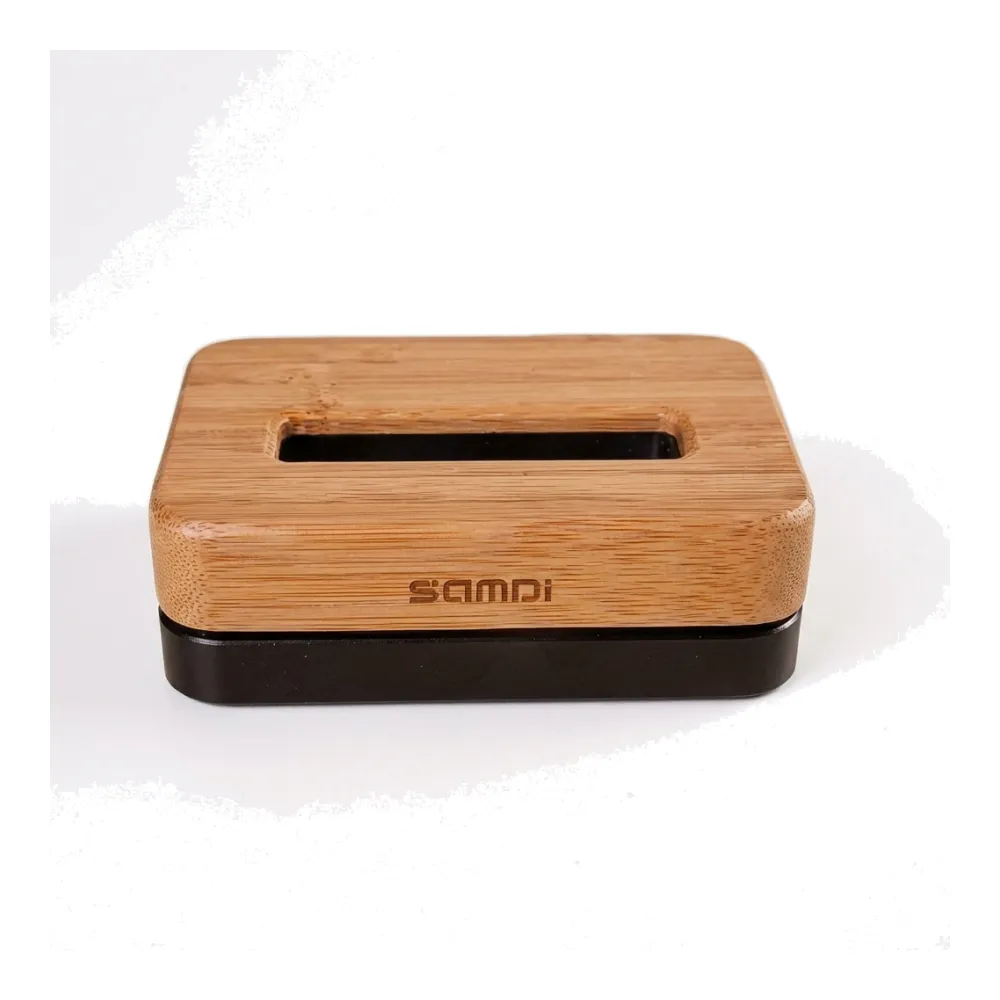 wooden iphone stand for charging