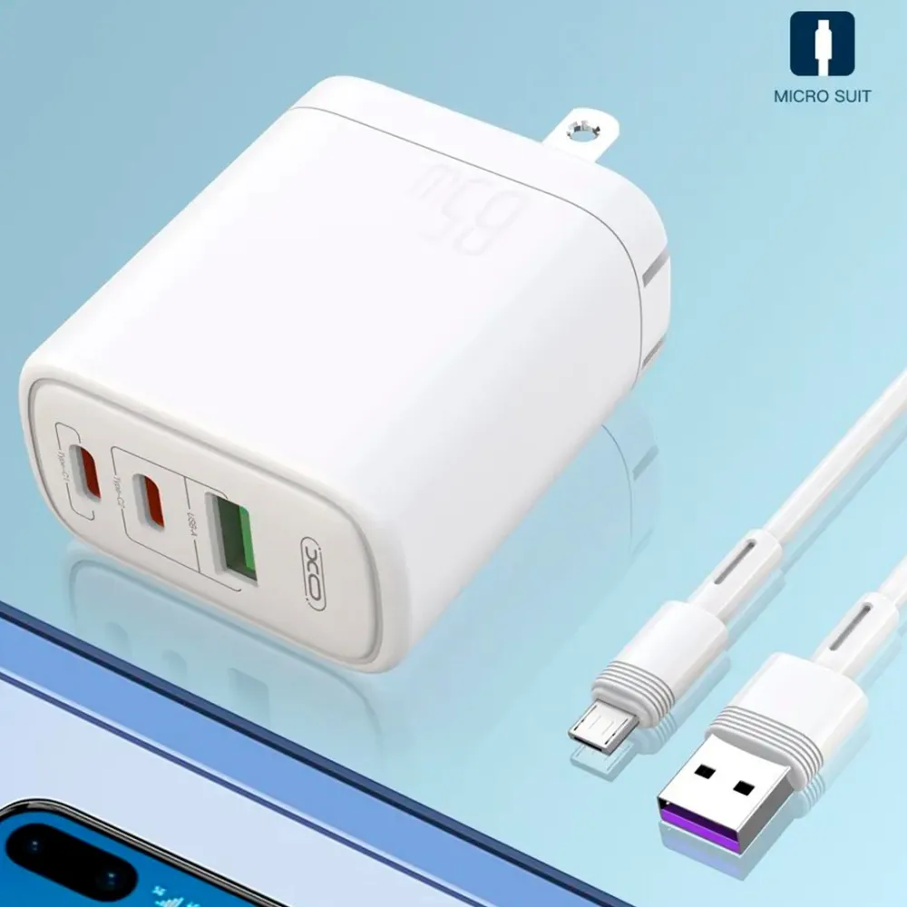 65W Super Silicon Fast Charger