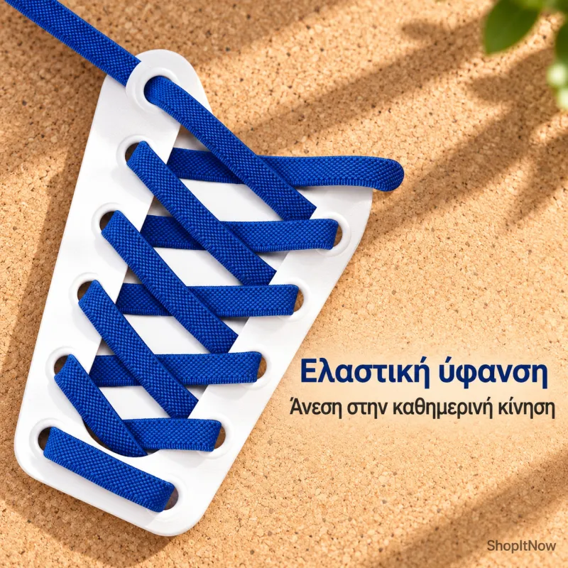 Κορδόνια χωρίς δέσιμο για παιδιά