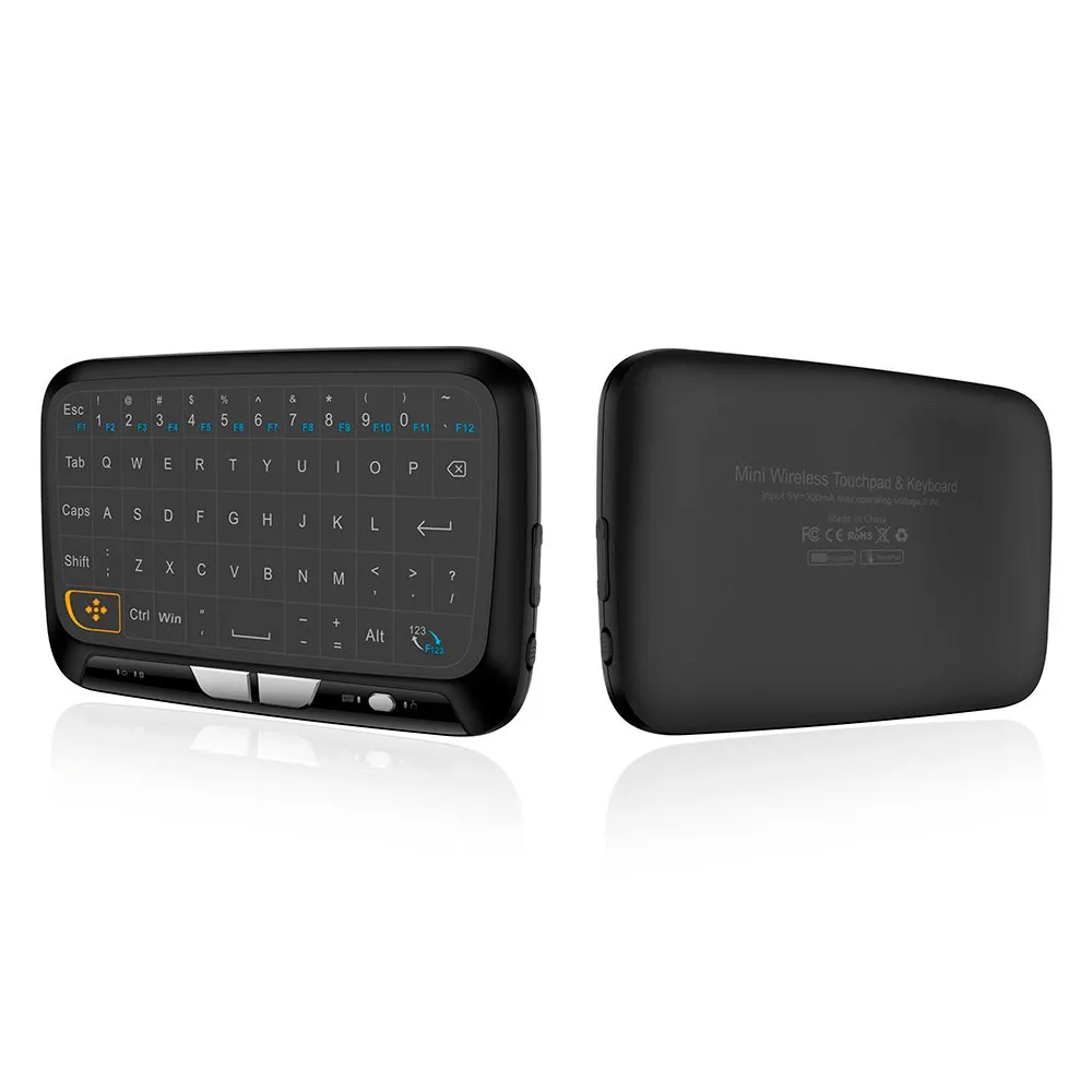 wireless keyboard with touch screen