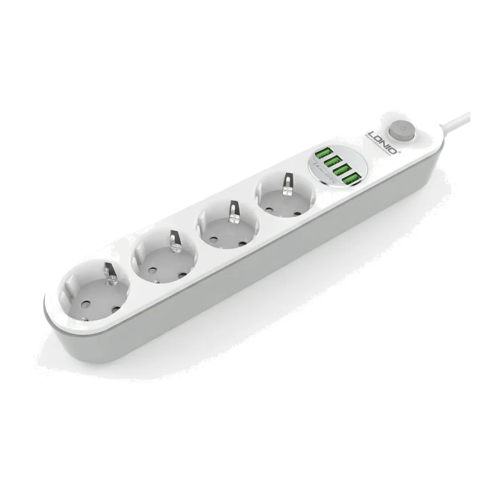 Power socket with USB Ports and Child Protection