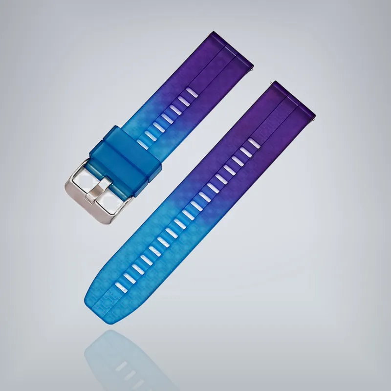 Λουρί σιλικόνης ombre 22mm